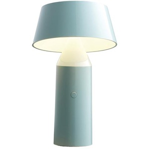 LED-Tischleuchte Bicoca Marset hellblau, Designer Christophe Mathieu, 22.5 cm
