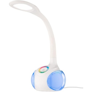 LED Tischleuchte EGLO Arcones Lampen Gr. 3 flammig, Höhe: 52 cm, weiß LED Tischlampen RGB Farbwechsler, felxibel, mit Touchfunktion, 3-Step-Dimming
