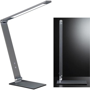 LED Tischleuchte FISCHER & HONSEL Geri Lampen Gr. 1 flammig, Höhe: 38 cm, grau LED Schreibtischlampe Tischlampen Tischleuchten Schreibtischlampen Lampen