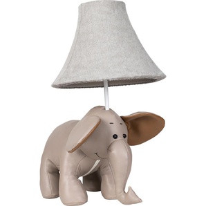 LED Tischleuchte HAPPY LAMPS FOR SMILING EYES Bobby der Elefant Lampen Gr. Höhe: 48 cm, grau LED Tischlampen Hochwertig, Einzigartig, Zertifiziert, Nachhaltig