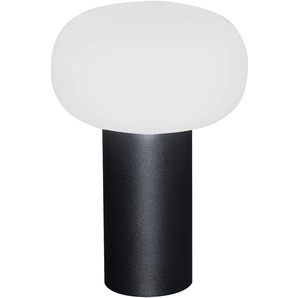 LED Tischleuchte KONSTSMIDE Antibes Lampen Gr. Ø 13 cm Höhe: 19 cm, schwarz Tischlampen Antibes USB-Tischl. schwarz, 270030004000K+RGB, dimmbar