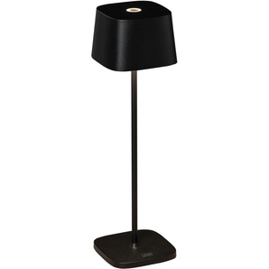 LED Tischleuchte KONSTSMIDE Capri Lampen Gr. Ø 10 cm Höhe: 36 cm, schwarz LED Tischlampen