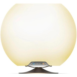 LED Tischleuchte KOODUU Sphere Lampen Gr. 1 flammig, Ø 38,00 cm Höhe: 31,00 cm, weiß LED Tischlampen Sekt-Getränkekühler, Bluetooth Lautsprecher, koppelbar, TWS-Stereo