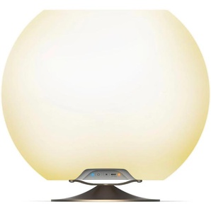 LED Tischleuchte KOODUU Sphere Lampen Gr. 1 flammig, Ø 38,00 cm Höhe: 31,00 cm, weiß LED Tischlampen Sekt-Getränkekühler, Bluetooth Lautsprecher, koppelbar, TWS-Stereo