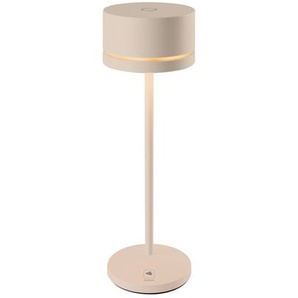 LED-Tischleuchte Monza Leonardo Aluminium sand grau, 23.5 cm