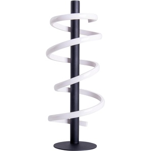 LED Tischleuchte NÄVE Belleza Lampen Gr. Ø 20 cm Höhe: 50 cm, schwarz (schwarz, weiß) LED Tischlampen