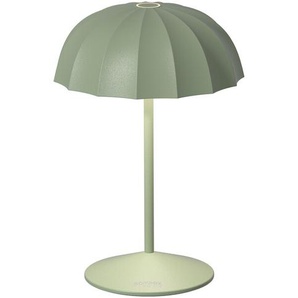 LED-Tischleuchte Ombrellino sompex olivgrün, Designer Eduard Euwens, 24 cm; Schirm 6.1 cm