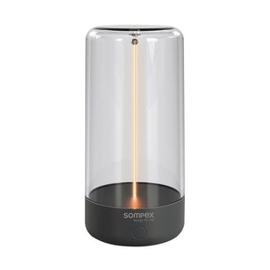 LED-Tischleuchte Pulse sompex anthrazit grau, 14.5 cm