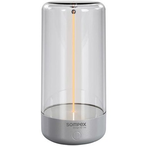 LED-Tischleuchte Pulse sompex silberfarben, 14.5 cm
