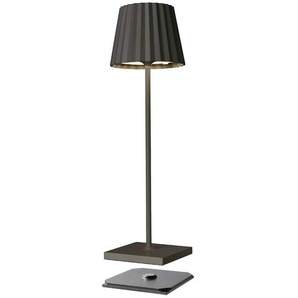 LED-Tischleuchte Troll 2.0 sompex anthrazit grau, 38. Schirm 9xFuß 10xFuß 10 cm