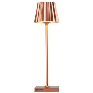 LED-Tischleuchte Troll Nano sompex kupferfarben beige, 21 cm. Schirm 4.7xFuß 5.6xFuß 5.6 cm
