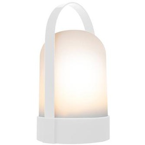 LED-Tischleuchte Uri pure (Boden weiß/Griff weiß), Designer Remember, 25 cm