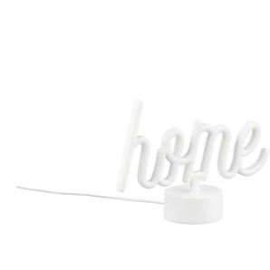 LED-Tischleuchte - weiß - Materialmix - 24 cm - 16,5 cm - cm 8,5 | Möbel Kraft