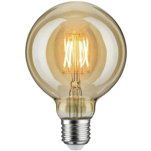 LED Vintage Globe 95 E27/6,5W gold ¦ Maße (cm): H: 13,8  Ø: 9.5