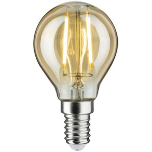 LED Vintage Tropfen E14/ 2W gold - Materialmix - 7,8 cm - [4.5] | Möbel Kraft