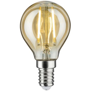 LED Vintage Tropfen E14/ 2W gold ¦ Maße (cm): H: 7,8  Ø: 4.5