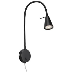 LED-Wandleuchte Comfort Light, schwarz, 45 cm