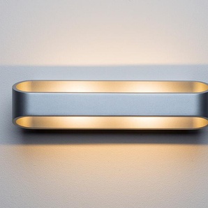 LED-Wandleuchte Grand Palais grau, 7x30x9.4 cm