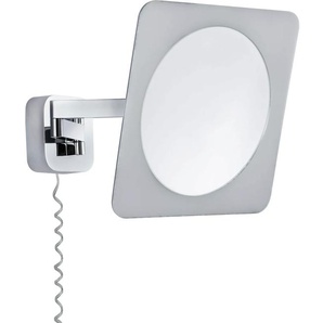 LED Wandleuchte PAULMANN Kosmetikspiegel Bela IP44 5,7W Chrom, Weiß, Spiegel, Metall Lampen weiß (chromfarben, weiß) LED Badleuchte Wandleuchten