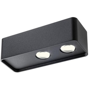 LED-Wandleuchte Yuki schwarz matt, Designer Redo Group, 18x7x5.5 cm