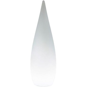 LED-Wegeleuchte Palmas III Ø 37cm Weiß