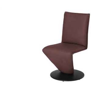 Leder-Drehstuhl - rot - Materialmix - 52 cm - 94 cm - cm 63,0 | Möbel Kraft