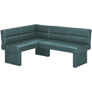Eckbank Leder Canto II ¦ blau ¦ Maße (cm): B: 180 H: 85 T: 134.0