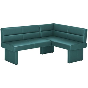 Eckbank  Leder Canto II ¦ blau ¦ Maße (cm): B: 180 H: 85 T: 134.0