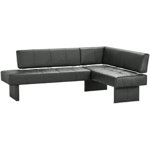 Eckbank  Leder Spider 2 ¦ grau ¦ Maße (cm): B: 227 H: 88 T: 165.0