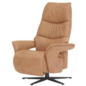 Leder Relaxsessel 7052 Karwendel, beige, inkl. motorische Verstellung