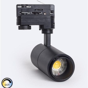 Ledkia - 3-Phasenstromschiene LED-Strahler 10W Dimmbar cct Pulyx Multiwinkel 15-60º Schwarz