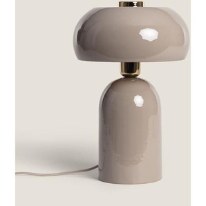 Ledkia - Tischlampe Metall Dhanuk Taupe