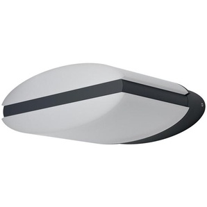 Ledvance AUßENWANDLEUCHTE Endura Style Ellipse, Schwarz, Kunststoff, Metall, 18.6x7.5x16.1 cm, Lampen & Leuchten, Aussenbeleuchtung, Aussenleuchten