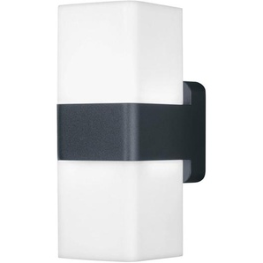 Ledvance AUßENWANDLEUCHTE Smart+ Outdoor WiFi Cube Updown Mehrfarbig, Weiß, Kunststoff, rechteckig,rechteckig, 8x20.5x11 cm, Lampen & Leuchten, Aussenbeleuchtung, Aussenleuchten
