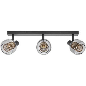 LEDVANCE LED-Deckenleuchte 4058075838055, 3 x E14, 8,4W, 750lm, 2700K, schwarz