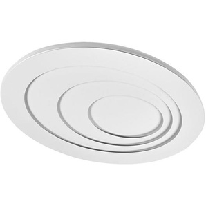 Ledvance Led-Deckenleuchte Orbis Spiral Oval, Weiß, Metall, 58x5.6x72 cm, Lampen & Leuchten, Led Beleuchtung, Led-deckenleuchten