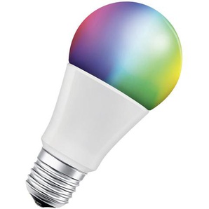 Ledvance Led-Leuchtmittel Smart+ Classic A 60 Mehrfarbig , Weiß , Kunststoff , E27 , 9 W , 11.5 cm , LED Beleuchtung, LED Leuchtmittel