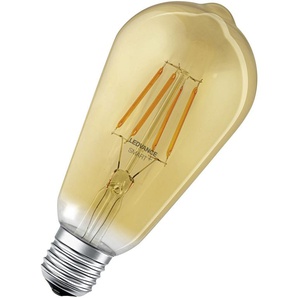 Ledvance Smart+ LED Leuchtmittel Edison ST64 E27 6 W dimmbar amber GLO773707048