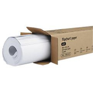 Legamaster Flipchart-Papier Blanko 65 x 98 cm 20 80 g/m² 5 Stück à 20 Blatt 3231999