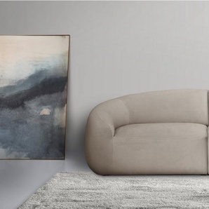 LeGer Home by Lena Gercke Big-Sofa YANI Designersofa, organische Form, Maße B/T/H: 240/64/81 cm, mit Wellenunterfederung, auch in Bouclé, passend zur Serie