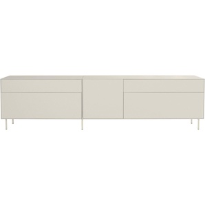LeGer Home by Lena Gercke Lowboard Essentials (2 St), Breite: 279cm, MDF lackiert, Push-to-open-Funktion