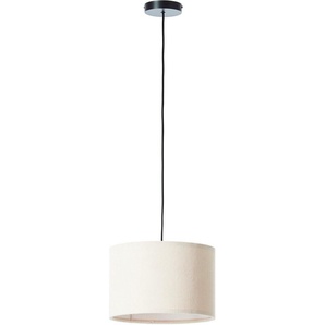 LeGer Home by Lena Gercke Pendelleuchte Kathleen, ohne Leuchtmittel, Cordstoff, Höhe 150 cm, Ø 35 cm, E27, kürzbar, beige