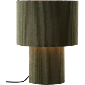 LeGer Home by Lena Gercke Tischleuchte »Kathleen Cordleuchte«, 1 flammig, Cordstoff, H 30 cm, Ø 23 cm, E27, Cord, Stoffleuchte, Tischlampe