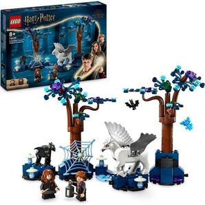 LEGO Harry Potter Der verbotene Wald: Magische Wesen Spielzeug mit Hermine und Ron-Figuren, plus Fantasy-Tiere wie Seidenschnabel und Thestral, Geschenk für Kinder, Mädchen, Jungen ab 8 Jahren 76432
