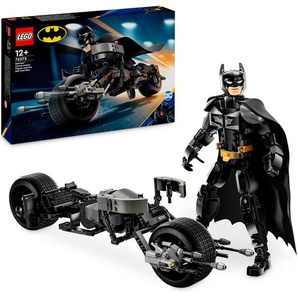 LEGO® Batman™ Baufigur mit dem Batpod (76273), LEGO Super Heroes Konstruktionsspielsteine, (713 St), Made in Europe