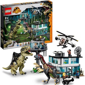LEGO® Konstruktionsspielsteine Giganotosaurus & Therizinosaurus Angriff (76949), LEGO® Jurassic World, (810 St), Made in Europe