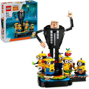 LEGO® Konstruktionsspielsteine Gru und die Minions aus LEGO® Steinen (75582), LEGO Despicable Me, (839 St), Made in Europe