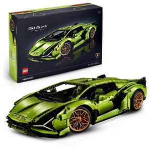 LEGO® Lamborghini Sián FKP 37 (42115), LEGO® Technic Konstruktionsspielsteine, (3696 St), Made in Europe