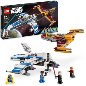 LEGO® Konstruktionsspielsteine New Republic E-Wing vs. Shin Hatis Starfighter (75364), (1056 St), LEGO® Star Wars, Made in Europe
