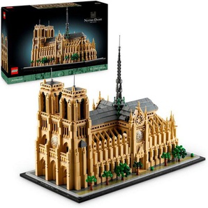 LEGO® Notre-Dame de Paris (21061), LEGO Architecture Konstruktionsspielsteine, (4383 St), Made in Europe